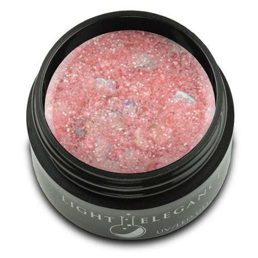 Light Elegance, UV/LED Glitter Gel, G943E, Baby Doll, 17ml KK
