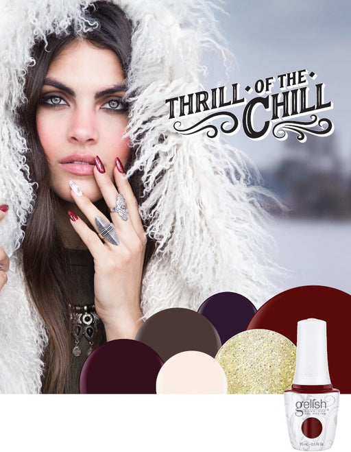 Gelish Gel Polish & Morgan Taylor Nail Lacquer, Thrill Of The Chill Collection, 0.5oz, Full Line of 6 colors (from 1110280 to 1110285, Price: $12.95/pc)