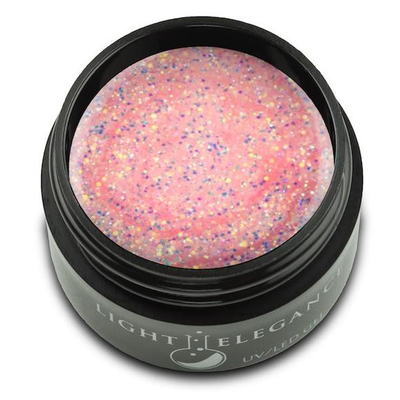 Light Elegance, UV/LED Glitter Gel, G155E, Bee in Your Bonnet, 17ml KK