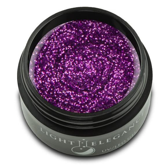 Light Elegance, UV/LED Glitter Gel, G884E, BFF, 17ml KK