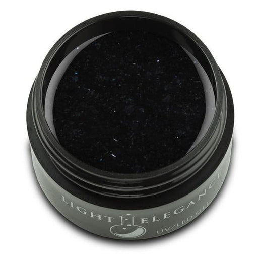 Light Elegance, UV/LED Glitter Gel, G926E, Black Lace, 17ml KK