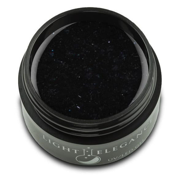 Light Elegance, UV/LED Glitter Gel, G926E, Black Lace, 17ml KK