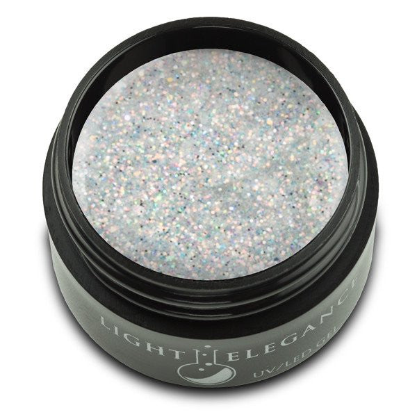 Light Elegance, UV/LED Glitter Gel, G878E, Blizzard, 17ml KK