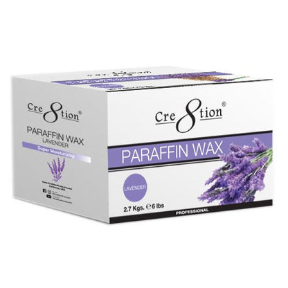 Cre8tion Paraffin Wax - LAVENDER, BOX, 18019 (Packing: 6 packs/box, 6 boxes/case)