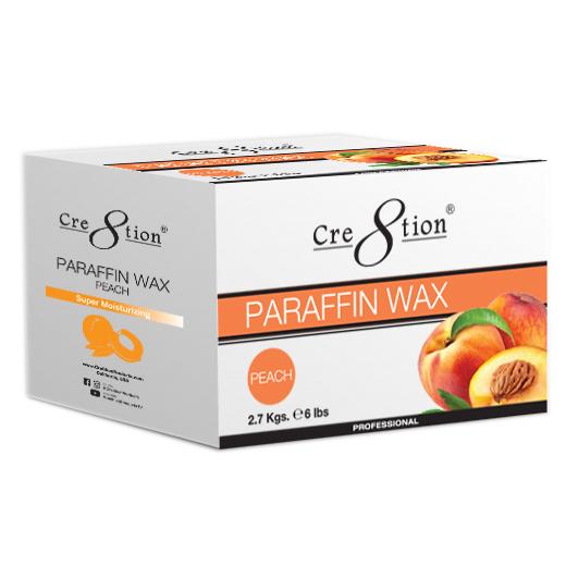 Cre8tion Paraffin Wax - PEACH, BOX, 18018 (Packing: 6 packs/box, 6 boxes/case)