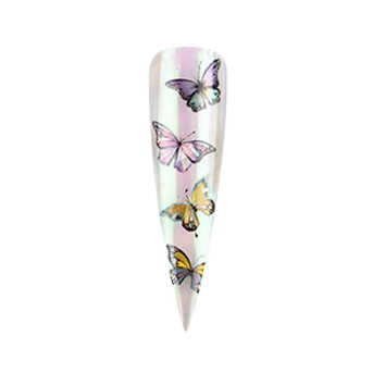 Airtouch Hollo 3D Nail Art Sticker, Butterfly Collection, BU15, Z-D3701 OK0806LK