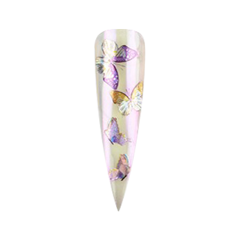 Airtouch Hollo 3D Nail Art Sticker, Butterfly Collection, BU21, Z-D3707 OK0806LK