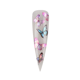 Airtouch Hollo 3D Nail Art Sticker, Butterfly Collection, BU09, Z-D3713 OK0806LK