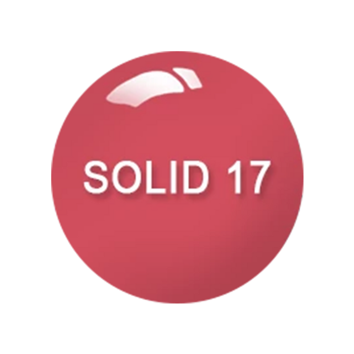 Chisel 2in1 Acrylic/Dipping Powder, Solid Collection, SOLID17, 2oz