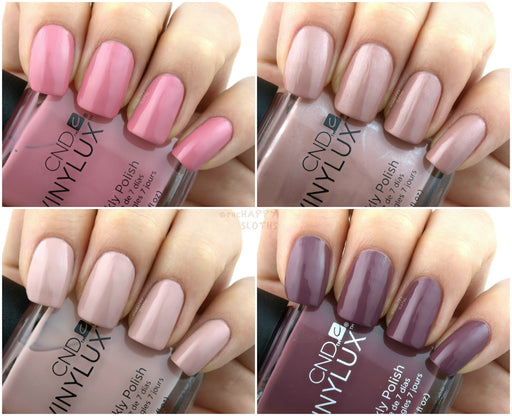 CND Vinylux, Intimates Collection, Full line of 4 colors (from 90483 to 90486)