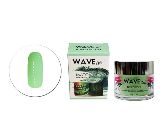 Wave Gel 3in1 Dipping Powder + Gel Polish + Nail Lacquer, 198, Osaka Castle OK0603MD