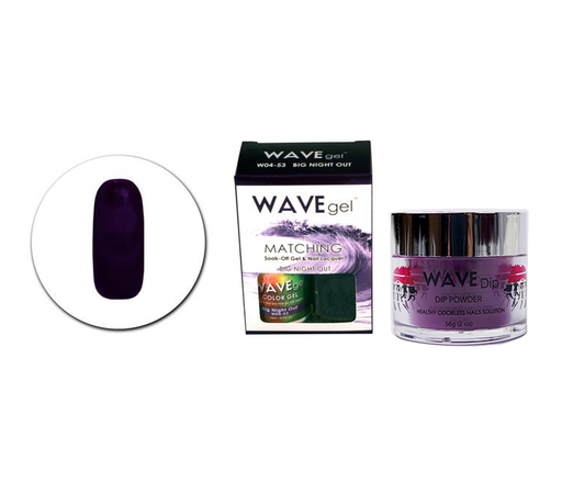 Wave Gel 3in1 Dipping Powder + Gel Polish + Nail Lacquer, 053, Big Night Out OK0603MD
