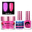 Wave Gel 3in1 Acrylic/Dipping Powder + Gel Polish + Nail Lacquer, Glow In The Dark Collection, 17