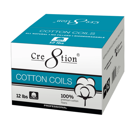 Cre8tion Cotton Coil, 12lbs/case, 10399, CASE
