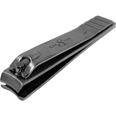 Cre8tion Stainless Steel Nail Clipper, CURVE EDGE, 16025 BB