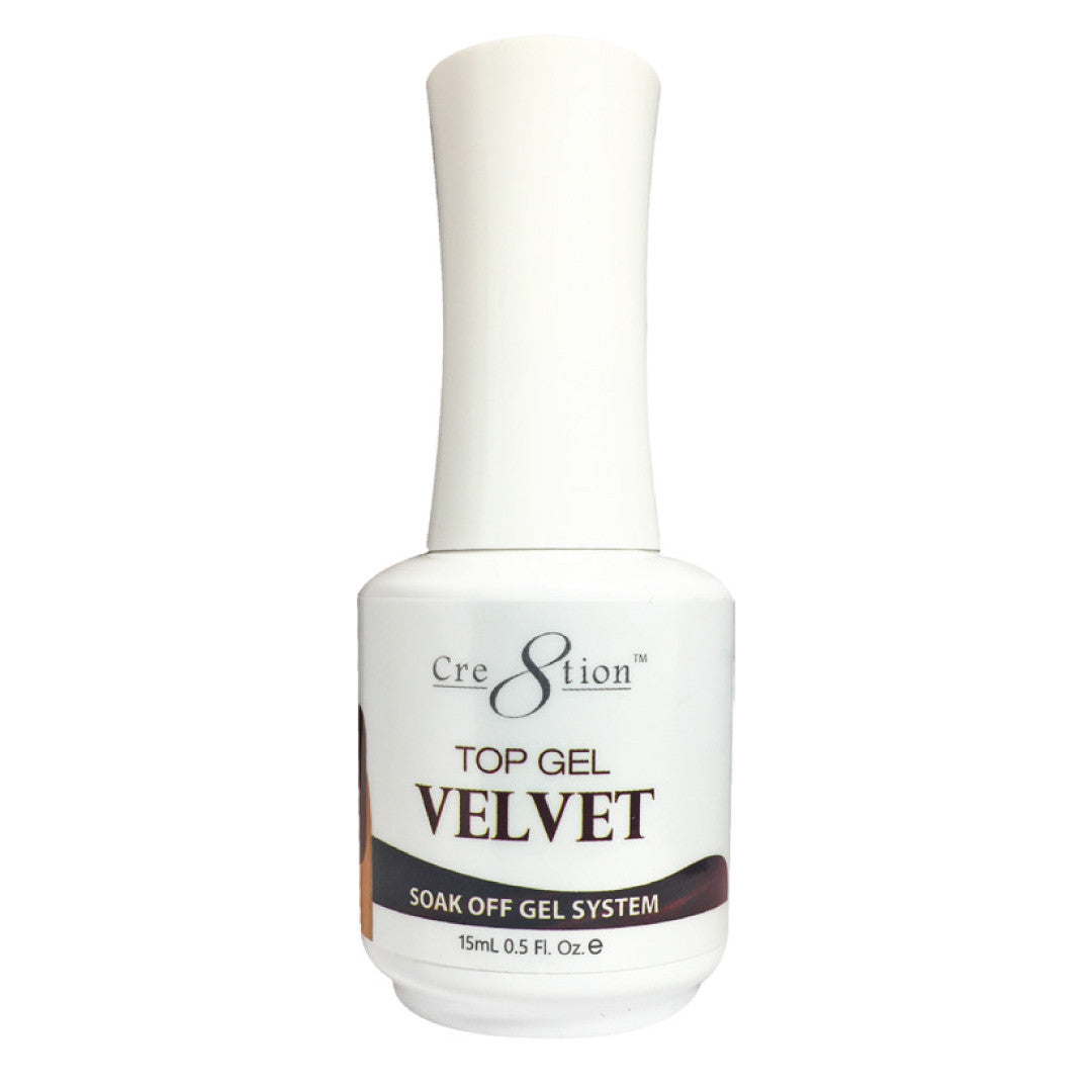 Cre8tion Top Gel Velvet, 0.5oz, 0916-0534 KK