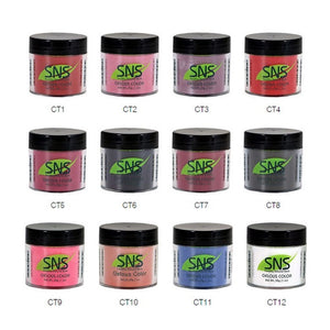 SNS Gelous Dipping Powder, Cleopatra Collection, 1oz Full Line Of 12 Colors (from CT01 to CT12)