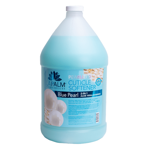 La Palm, Organic Cuticle Softener, Blue Pearl, 1Gal OK0711MD