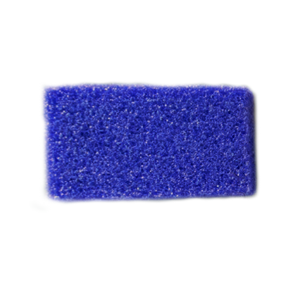 Airtouch Disposable Mini Pumice Sponge, BLUE, INNER CASE (Packing: 400 pcs/box)