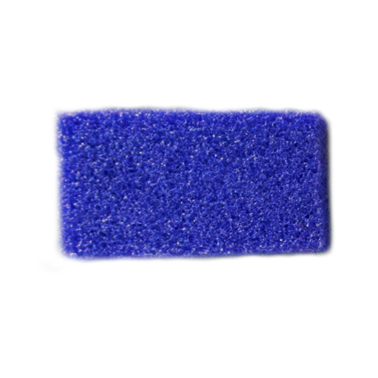 Airtouch Disposable Mini Pumice Sponge, BLUE, INNER CASE (Packing: 400 pcs/box)