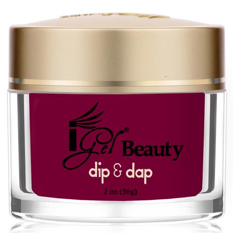 iGel Acrylic/Dipping Powder, Dip & Dap Collection, DD035, Mulberry, 2oz OK0810VD