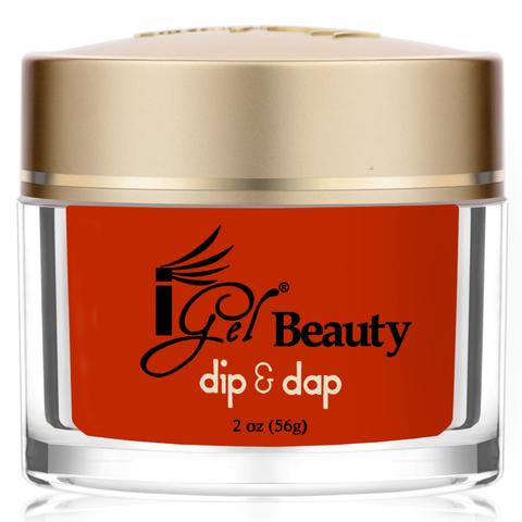 iGel Acrylic/Dipping Powder, Dip & Dap Collection, DD039, Chili Pepper, 2oz OK0810VD