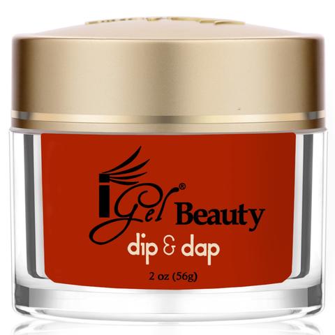 iGel Acrylic/Dipping Powder, Dip & Dap Collection, DD040, Red Spice, 2oz OK0810VD