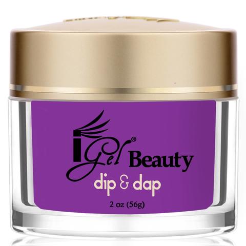 iGel Acrylic/Dipping Powder, Dip & Dap Collection, DD054, Passionate Purple, 2oz OK0810VD