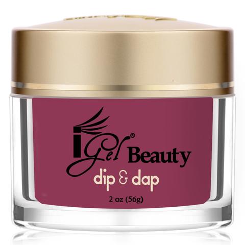 iGel Acrylic/Dipping Powder, Dip & Dap Collection, DD083, Very Berry, 2oz OK0810VD