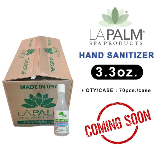 La Palm Hand Sanitizer GEL, CASE, 3.3oz, 70pcs/case OK0423VD