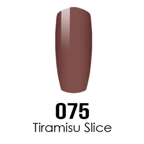 DC Nail Lacquer And Gel Polish, DC 075, Tiramisu Slice, 0.6oz MY0926