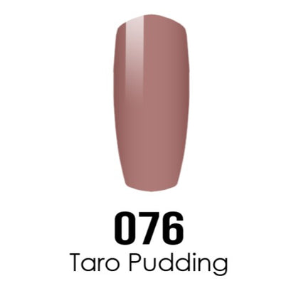 DC Nail Lacquer And Gel Polish, DC 076, Taro Pudding, 0.6oz MY0926