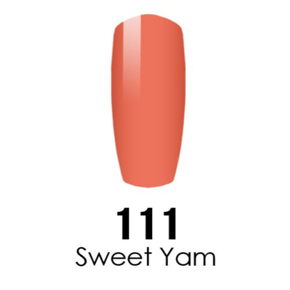 DC Nail Lacquer And Gel Polish, DC 111, Sweet Yam, 0.6oz MY0926