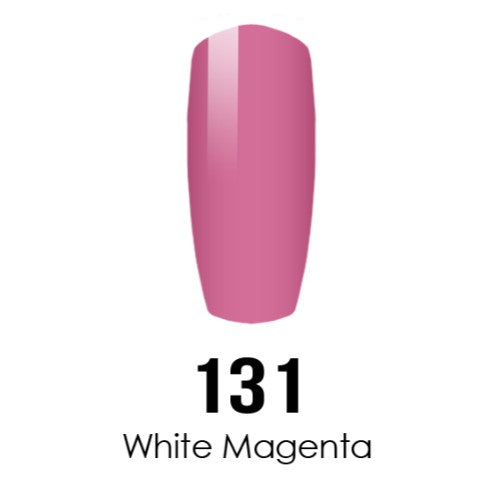 DC Nail Lacquer And Gel Polish, DC 131, White Magenta, 0.6oz MY0926