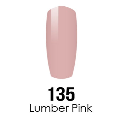 DC Nail Lacquer And Gel Polish, DC 135, Lumber Pink, 0.6oz MY0926