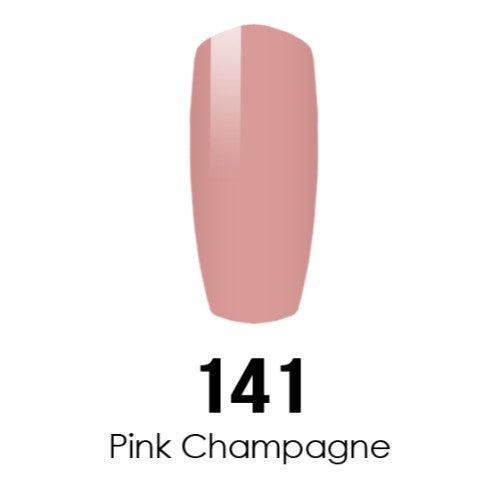 DC Nail Lacquer And Gel Polish, DC 141, Pink Champagne, 0.6oz MY0926