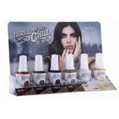 Gelish Gel Polish & Morgan Taylor Nail Lacquer, Thrill Of The Chill Collection, 0.5oz, Full Line of 6 colors (from 1110280 to 1110285, Price: $12.95/pc)