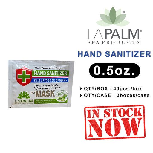 La Palm Hand Sanitizer Gel Packet, 0.5oz OK0518VD
