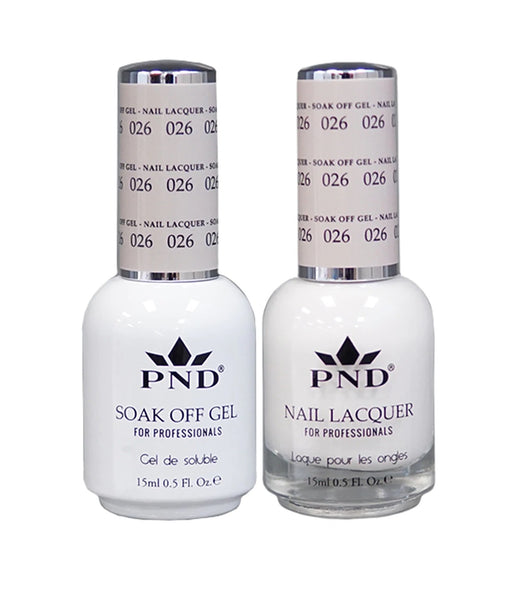 PND Gel Polish + Nail Lacquer, 026, 0.5oz OK0325QT