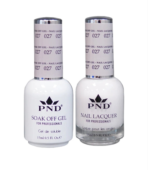 PND Gel Polish + Nail Lacquer, 027, 0.5oz OK0325QT