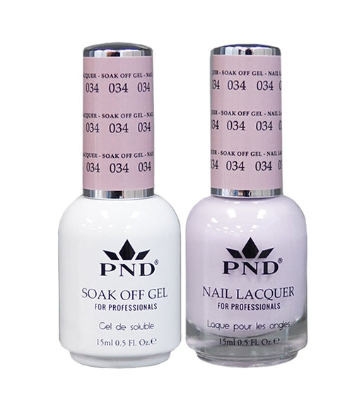 PND Gel Polish + Nail Lacquer, 034, 0.5oz OK0325QT
