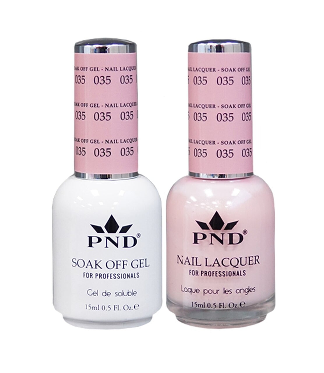 PND Gel Polish + Nail Lacquer, 035, 0.5oz OK0325QT