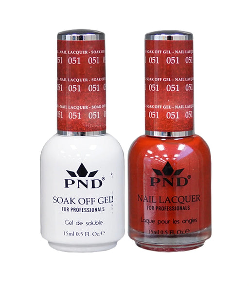 PND Gel Polish + Nail Lacquer, 051, 0.5oz OK0325QT