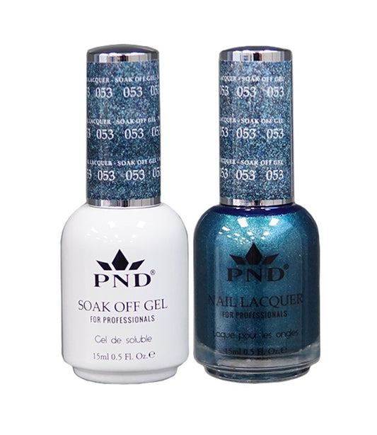 PND Gel Polish + Nail Lacquer, 053, 0.5oz OK0325Q4