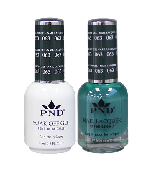 PND Gel Polish + Nail Lacquer, 063, 0.5oz OK0325Q4
