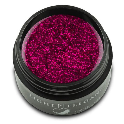 Light Elegance, UV/LED Glitter Gel, G945E, French Kiss, 17ml KK