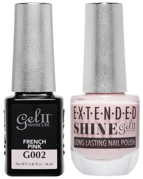 Gel II Manicure And Extended Shine, G002, French Pink, 0.47oz KK