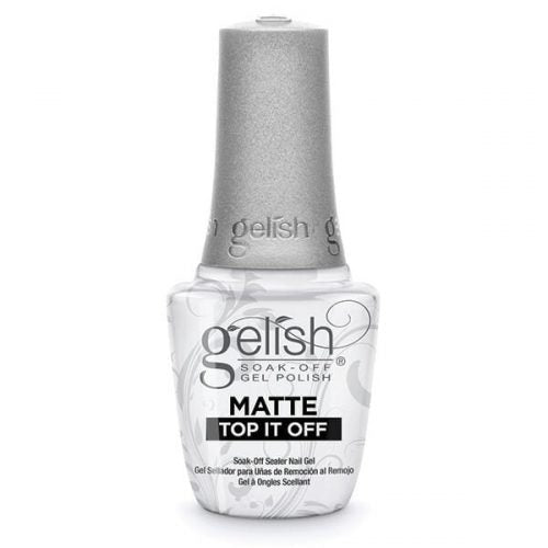 Gelish Gel, MATTE Top-It-Off (NEW BOTTLE), 0.5oz