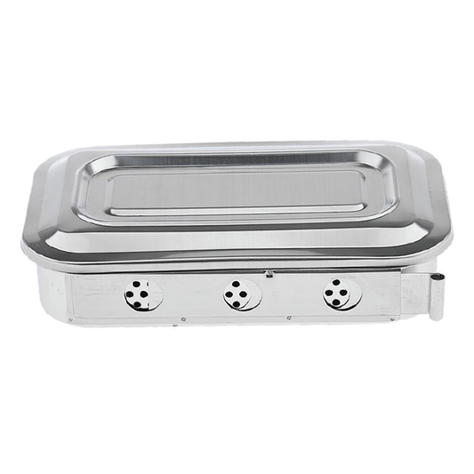 Cre8tion Stainless Steel Sterilizing Box, 03212 (Packing: 50 pcs/case)