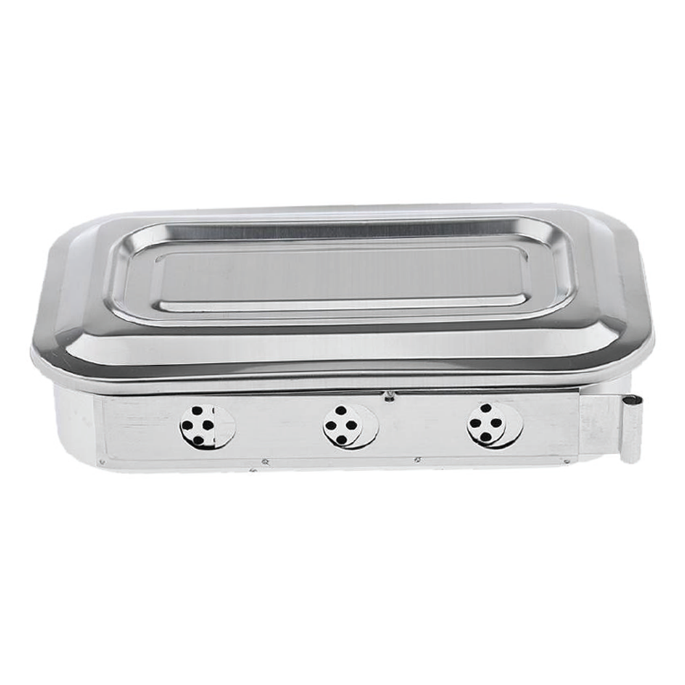 Cre8tion Stainless Steel Sterilizing Box, 03212 (Packing: 50 pcs/case)